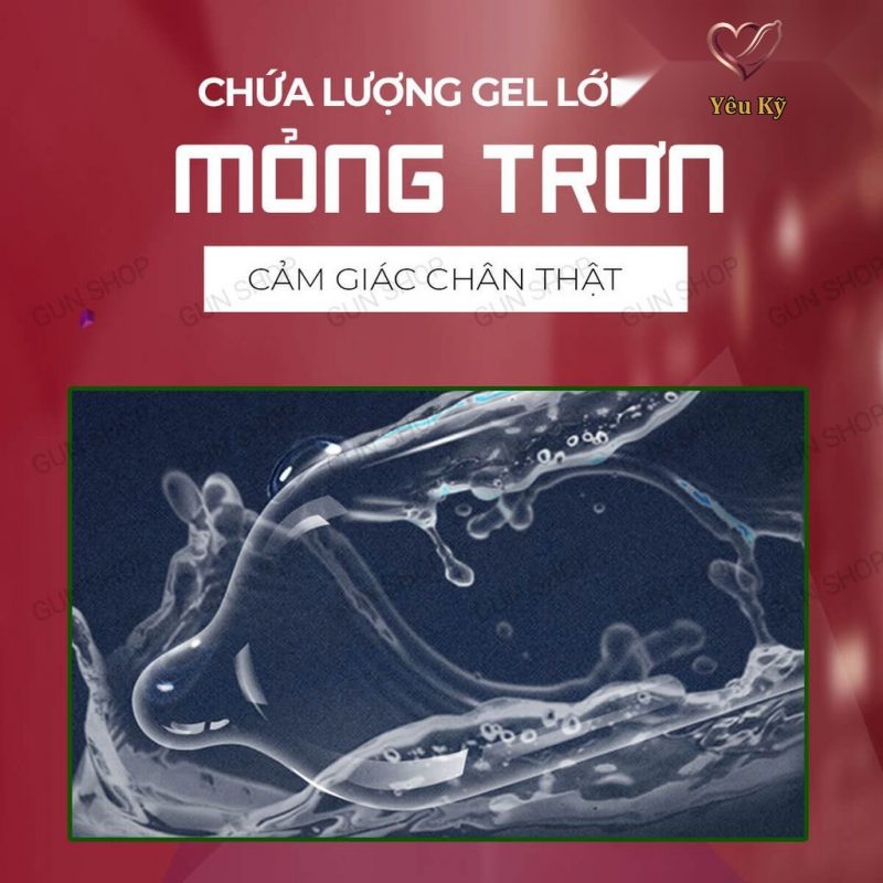 Bao cao su OKHQ - Hộp 144 cái