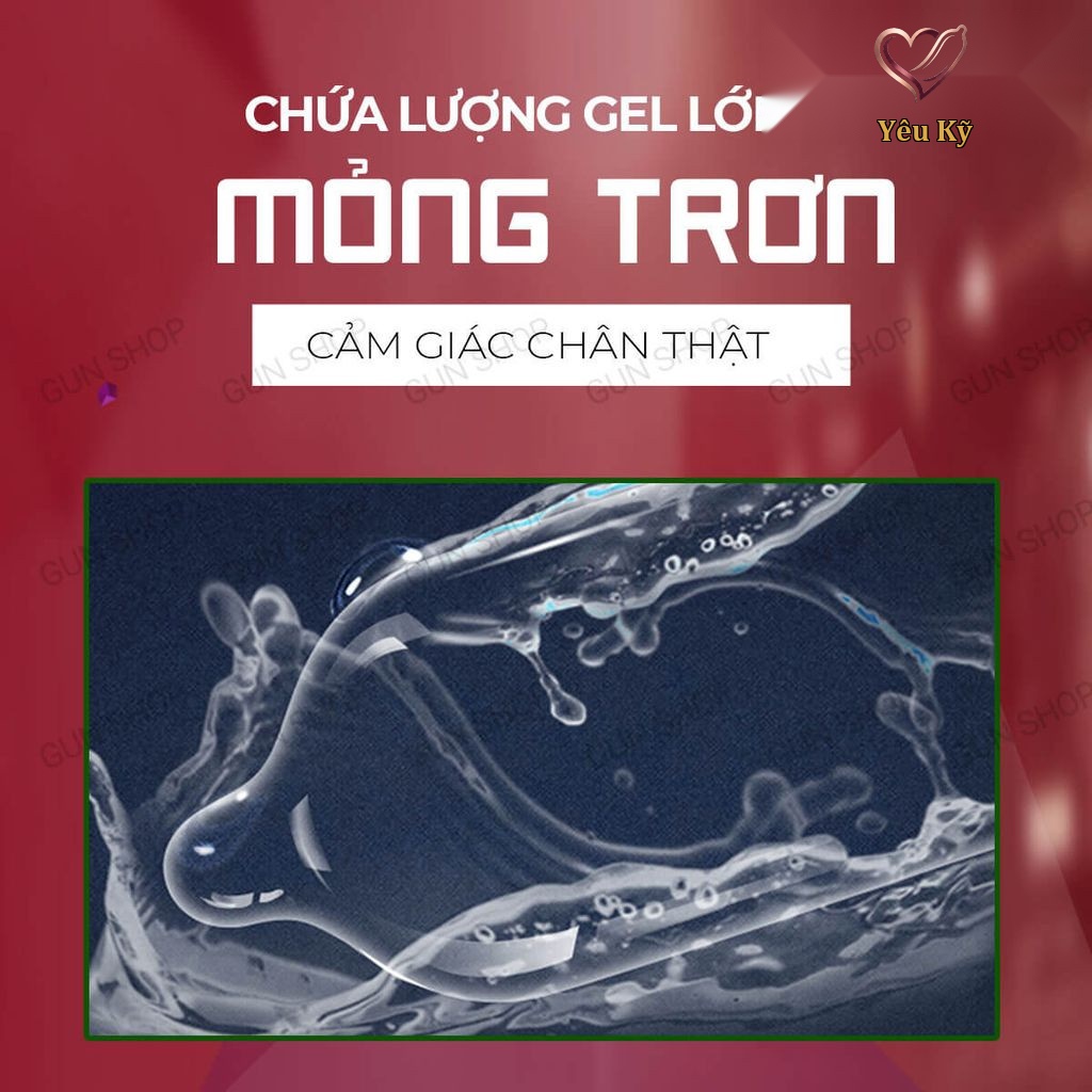 Bao cao su OKHQ hương dâu - Hộp 144 cái - Ảnh 2