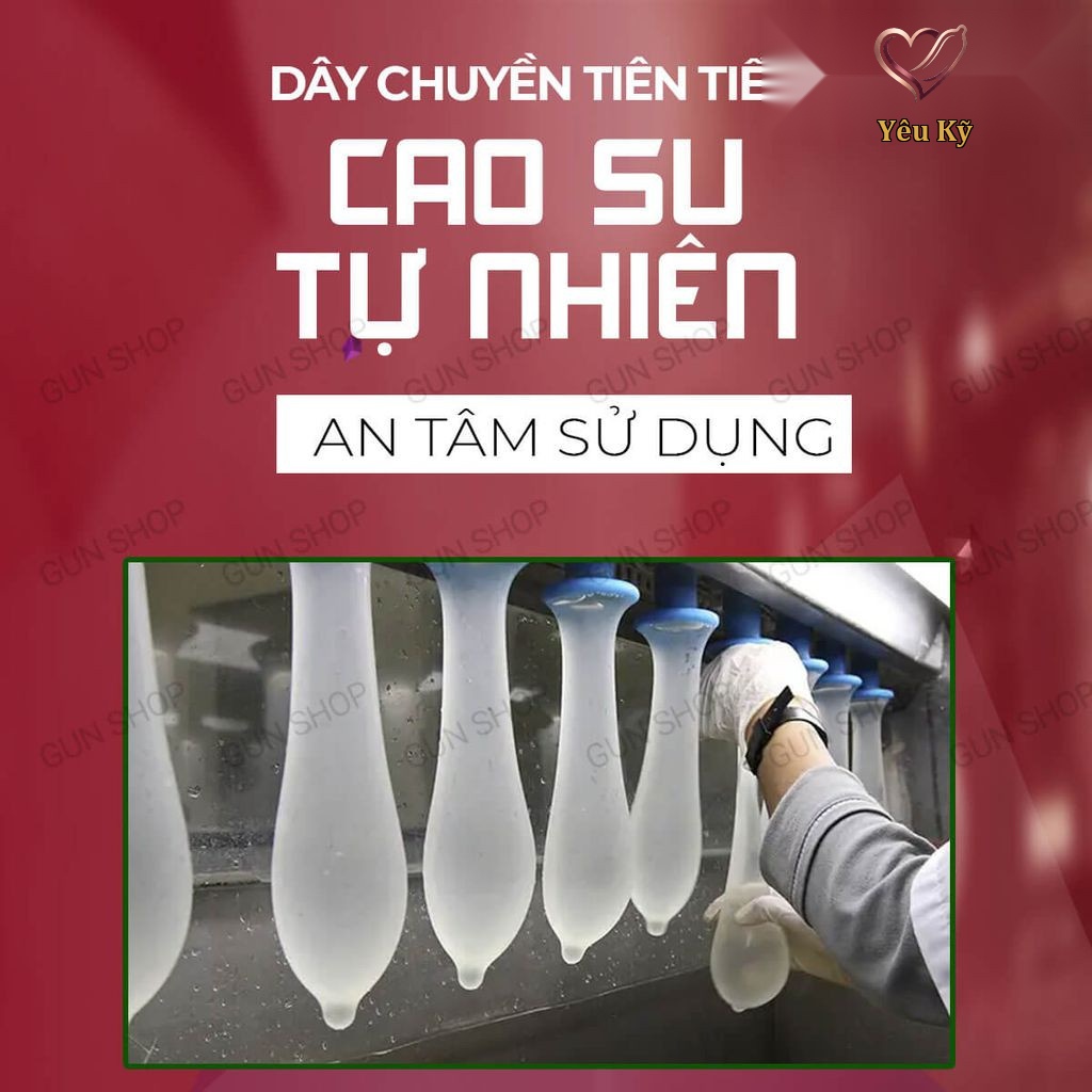 Bao cao su OKHQ hương dâu - Hộp 144 cái - Ảnh 3