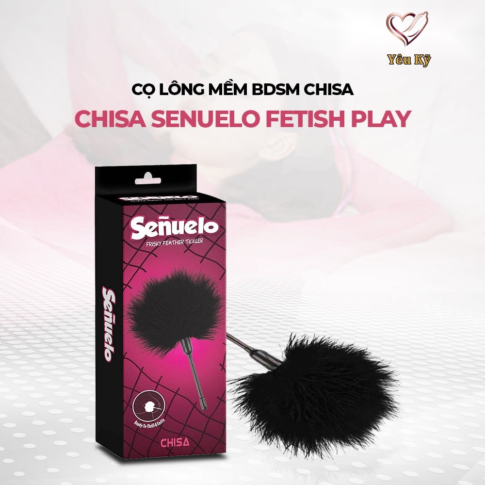 Cọ lông mềm BDSM Chisa Pleasure Feather Tickler - Ảnh 3
