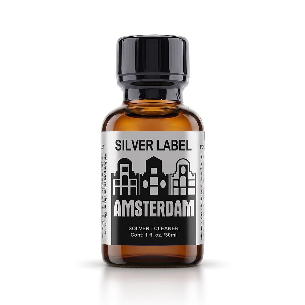 Chai hít tăng khoái cảm Popper DS USA Amsterdam Silver Label - Chai 30ml