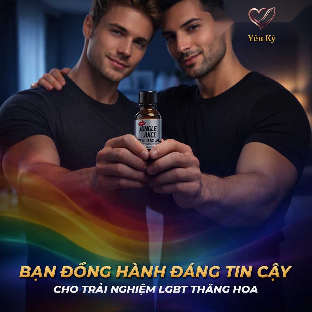 Chai hít tăng khoái cảm Popper DS USA Jungle Juice Silver Label - Chai 30ml - Ảnh 3