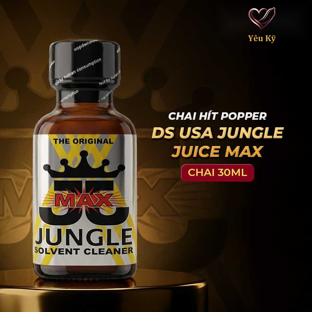 Chai hít tăng khoái cảm Popper DS USA Jungle Juice Max - Chai 30ml - Ảnh 2