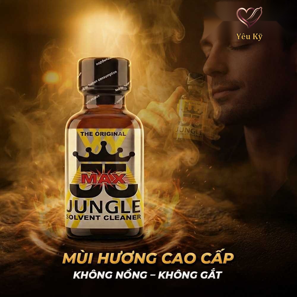 Chai hít tăng khoái cảm Popper DS USA Jungle Juice Max - Chai 30ml - Ảnh 5