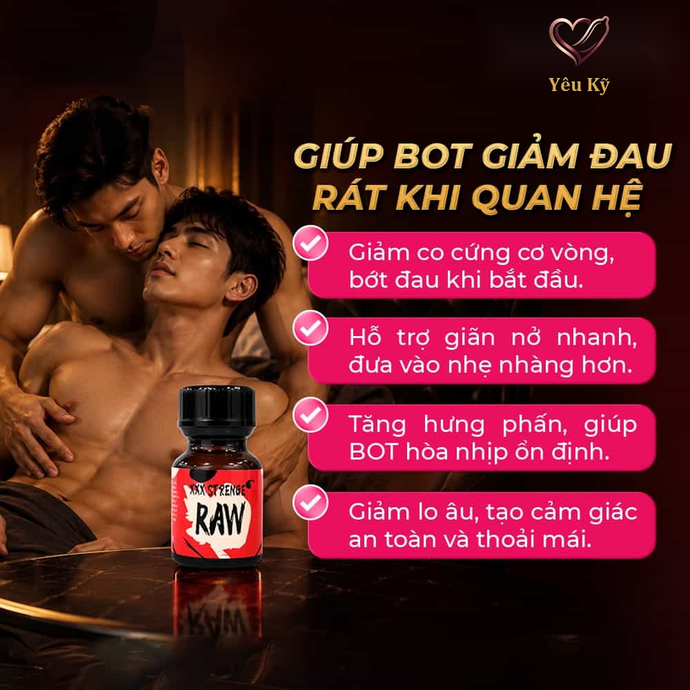 Chai hít tăng khoái cảm Popper PWD USA Strenge Raw - Chai 10ml - Ảnh 4