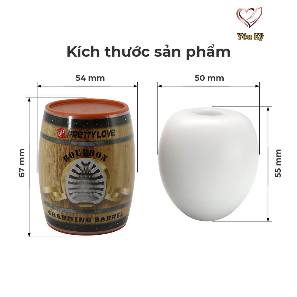 Âm đạo giả Pretty Love Bourbon - Ảnh 2