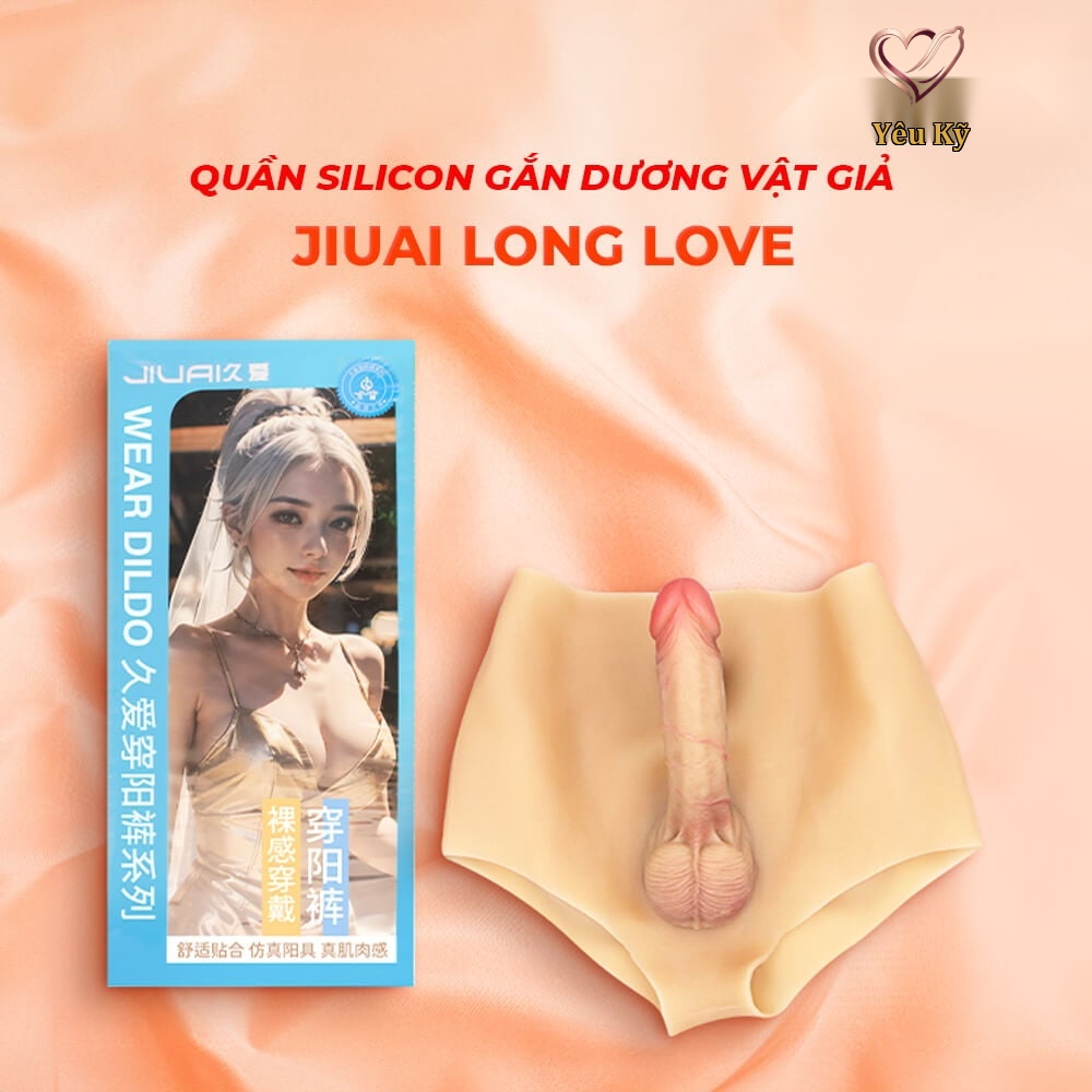 Quần silicon gắn dương vật giả - Jiuai Long Love Size L 01 - Ảnh 3