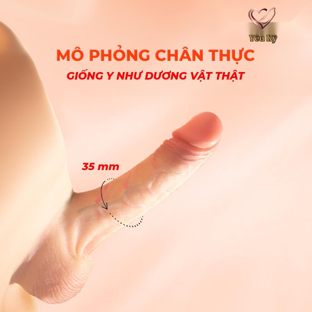 Quần silicon gắn dương vật giả - Jiuai Long Love Size L 01 - Ảnh 4