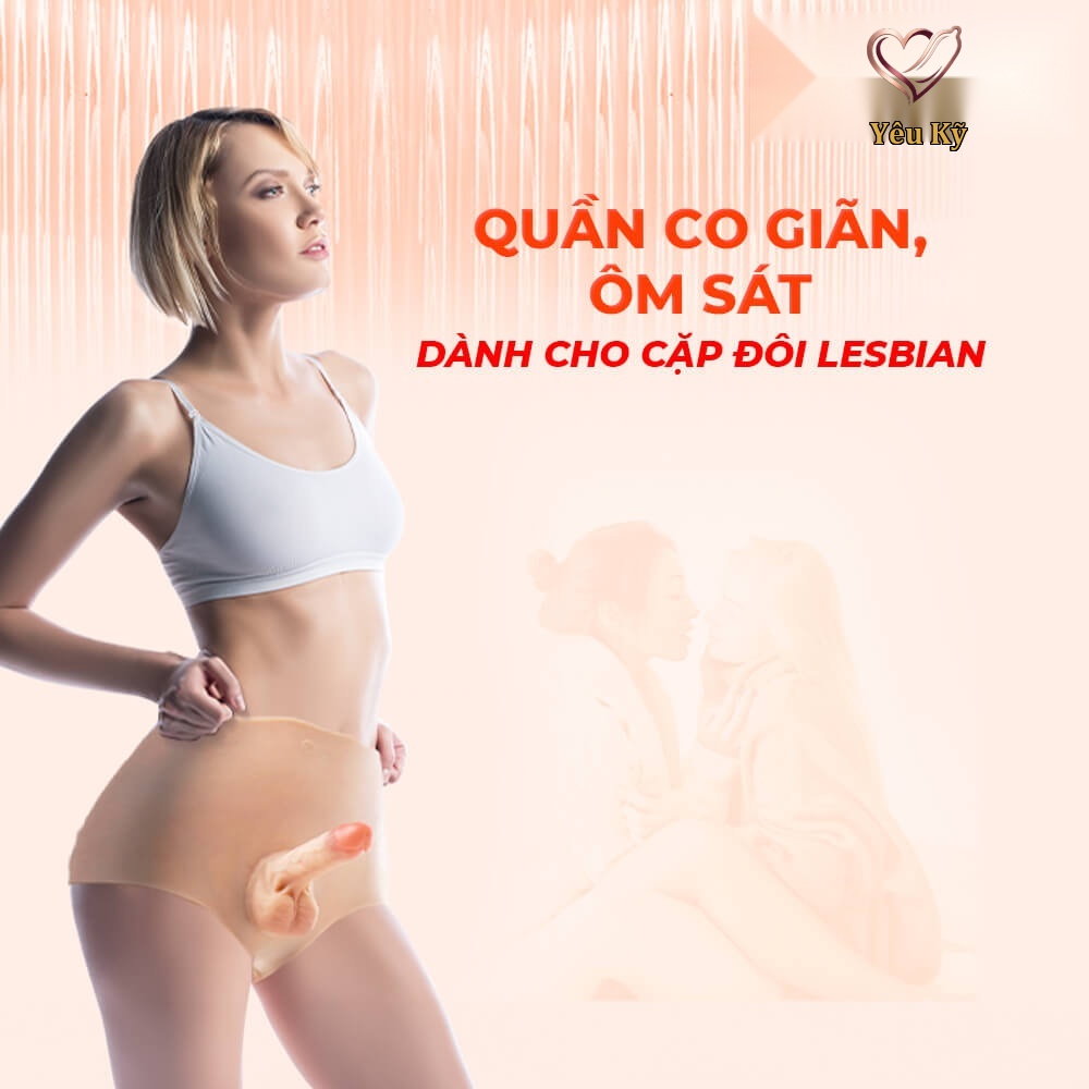 Quần silicon gắn dương vật giả - Jiuai Long Love Size L 01 - Ảnh 6