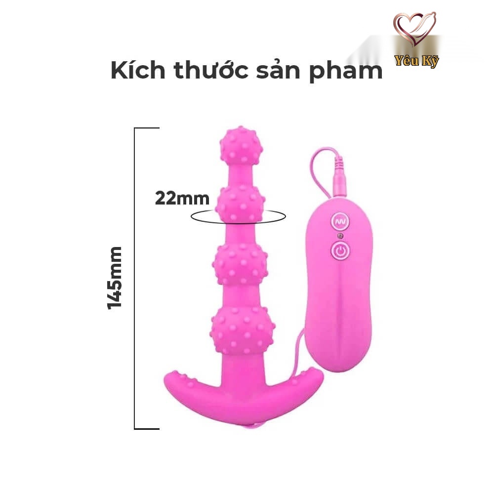 Que rung kích thích hậu môn Aphrodisia Anal Beads - Ảnh 2