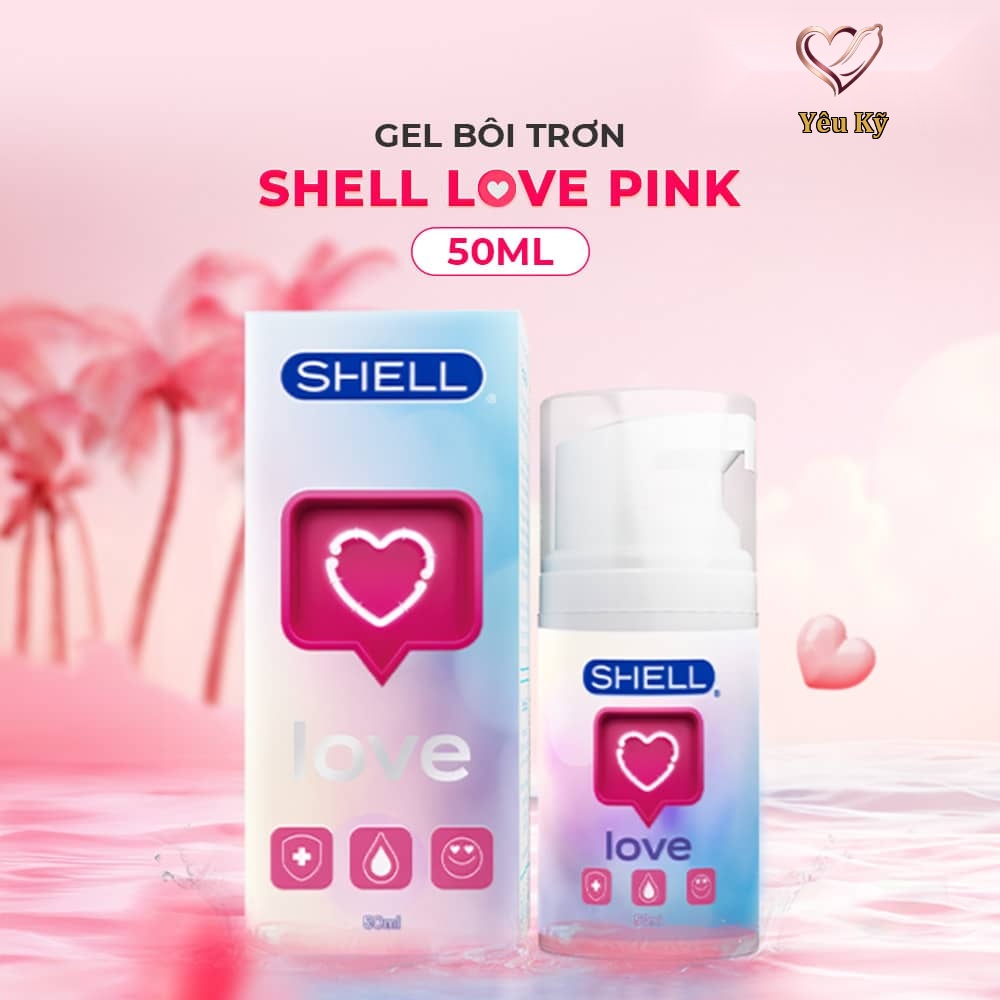 Gel bôi trơn se khít âm đạo và tăng khoái cảm nữ Shell Love Pink - Chai 50ml - Ảnh 2