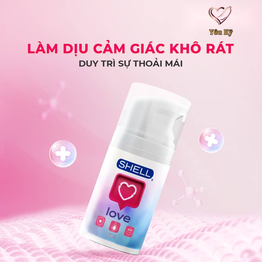 Gel bôi trơn se khít âm đạo và tăng khoái cảm nữ Shell Love Pink - Chai 50ml - Ảnh 5