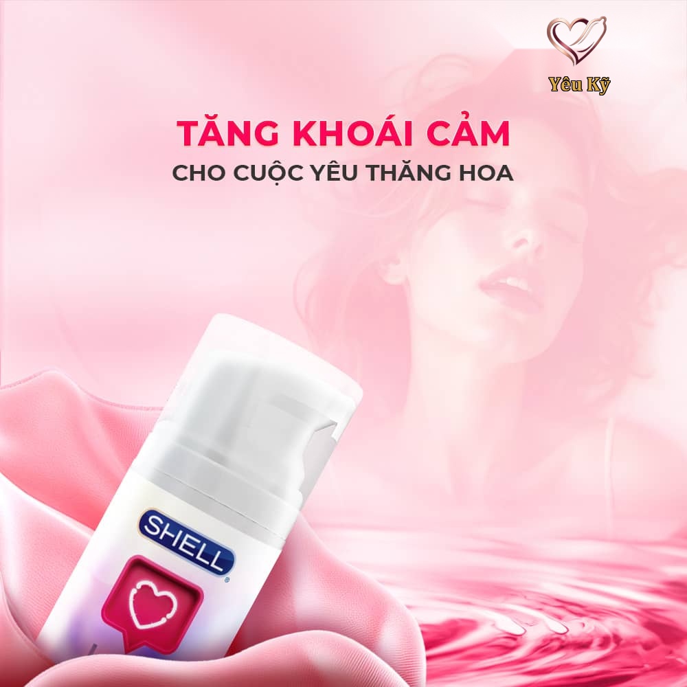 Gel bôi trơn se khít âm đạo và tăng khoái cảm nữ Shell Love Pink - Chai 50ml - Ảnh 6