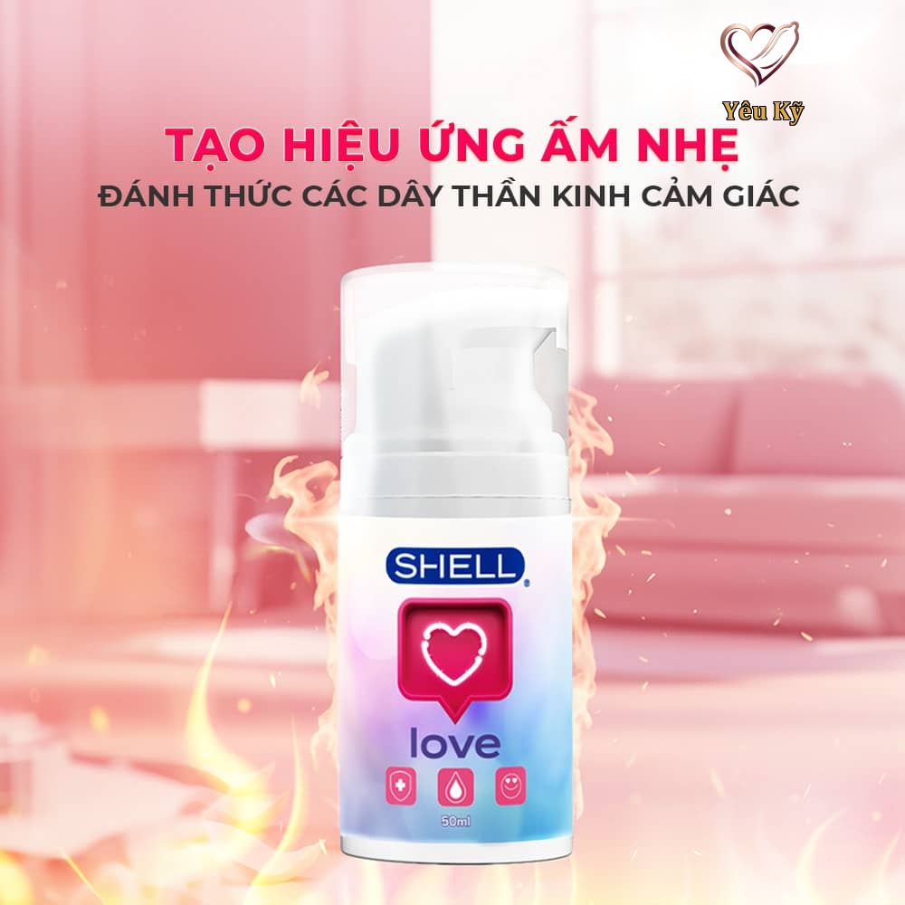 Gel bôi trơn se khít âm đạo và tăng khoái cảm nữ Shell Love Pink - Chai 50ml - Ảnh 8