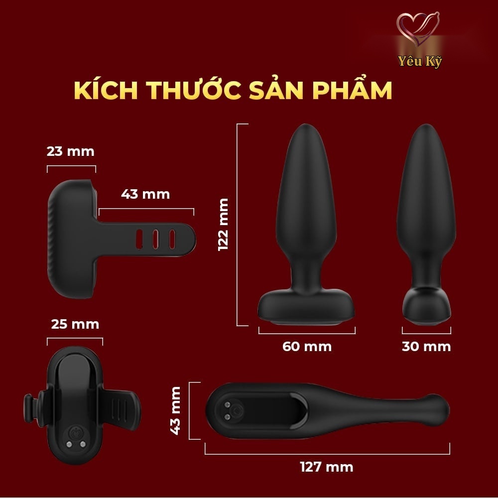 Bộ dụng cụ hỗ trợ tình dục Shelly Play Seal kit - Ảnh 3