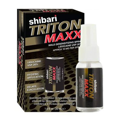 Chai xịt Shibari Triton Maxx kéo dài thời gian - Chai 30ml