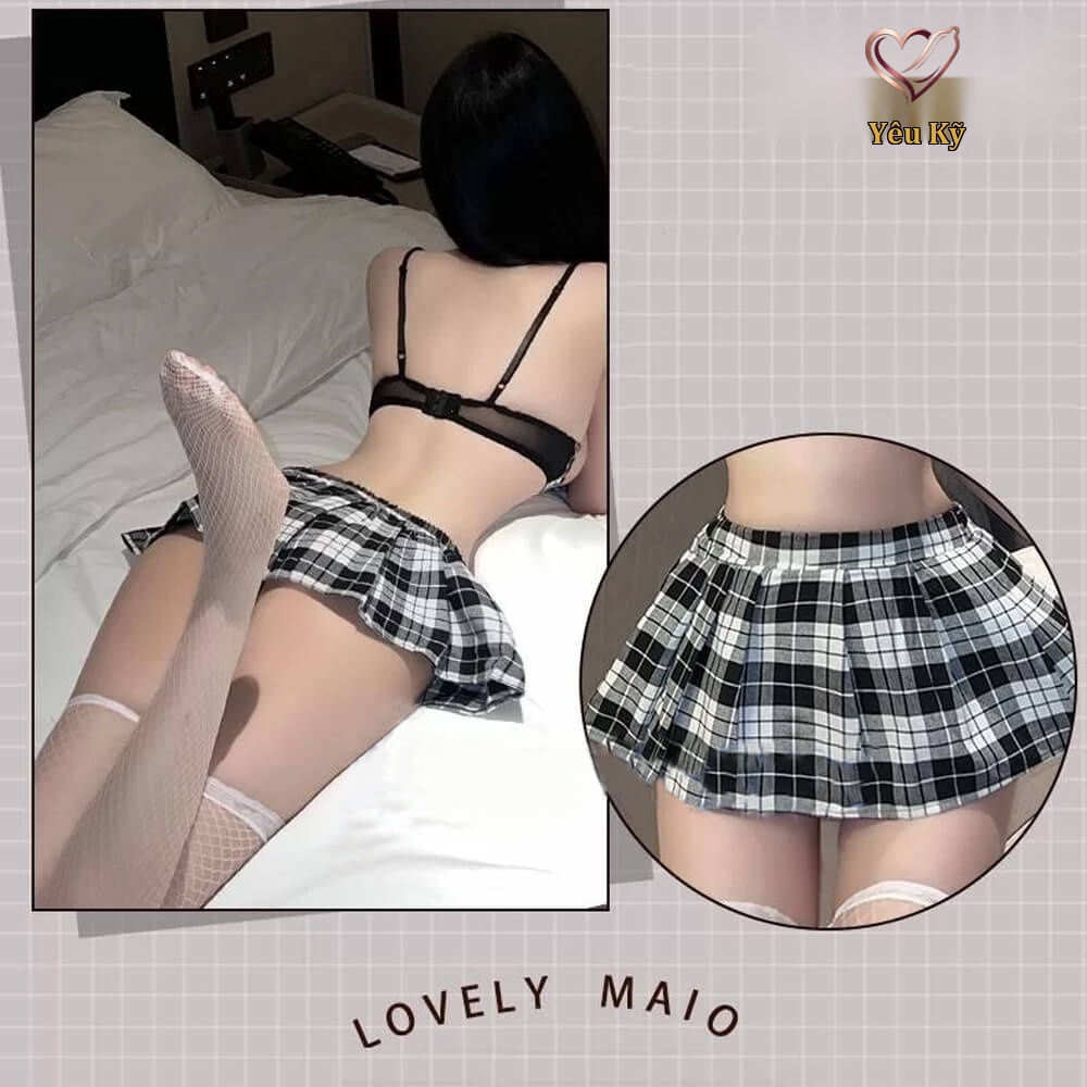 Thời trang sexy cosplay nữ sinh hở ngực NS38 - Ảnh 2
