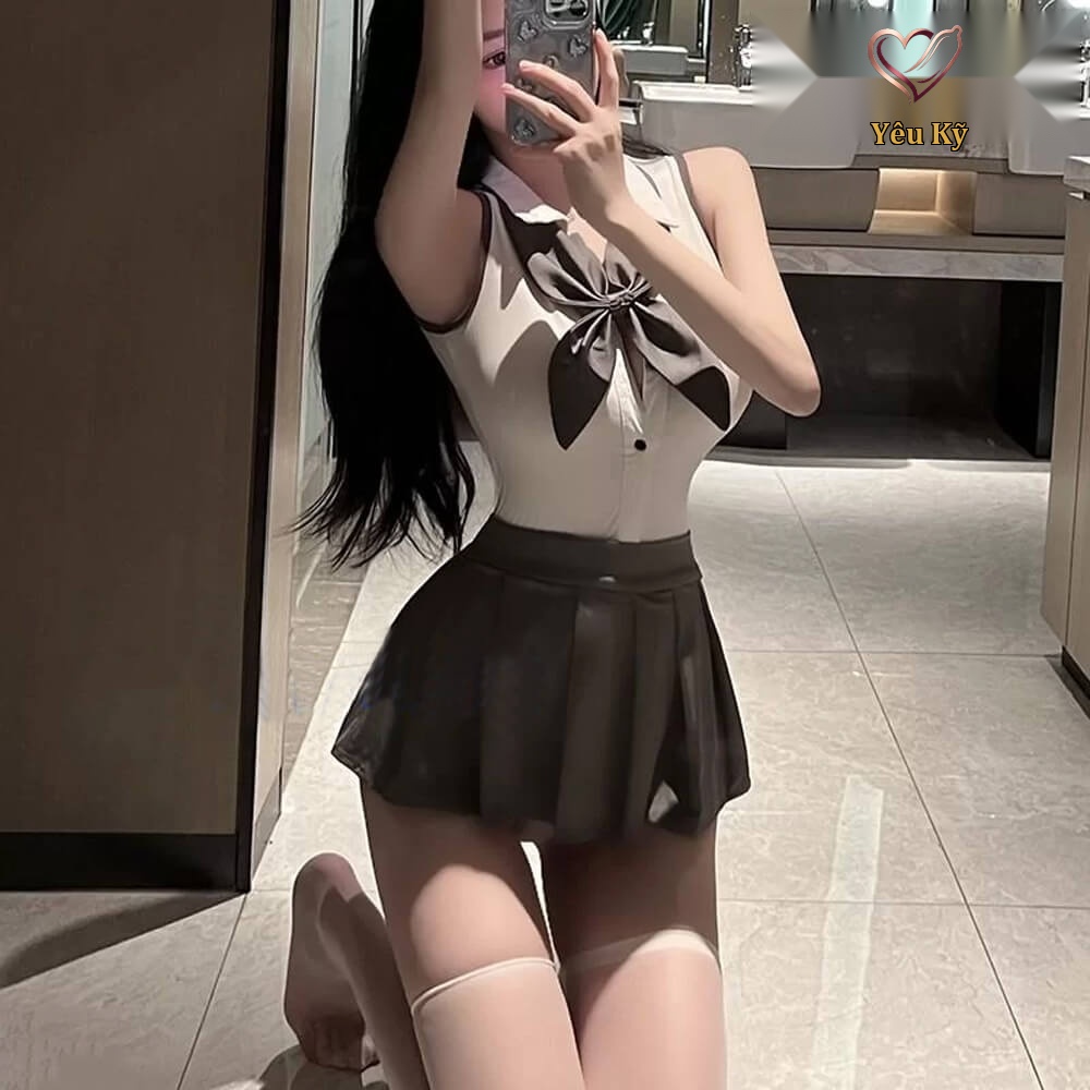 Thời trang sexy cosplay nữ sinh NS40 - Ảnh 4