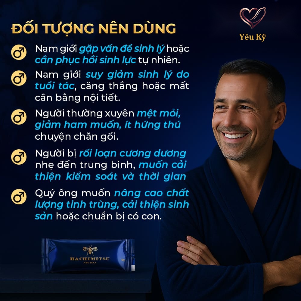 Tinh chất Hachimitsu Neo Max - Tăng cường sinh lý nam giới - 1 gói - Ảnh 4