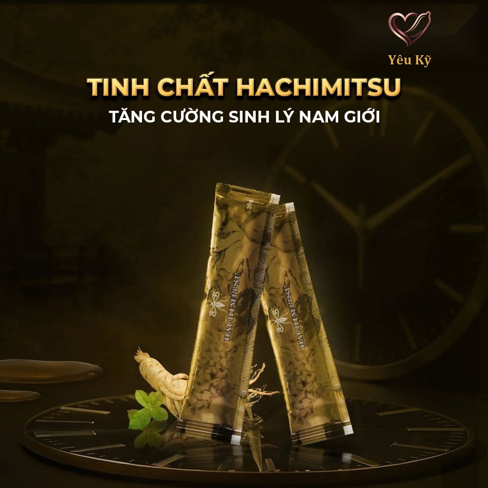 Tinh chất Hachimitsu - Tăng cường sinh lý nam giới - 1 gói - Ảnh 2