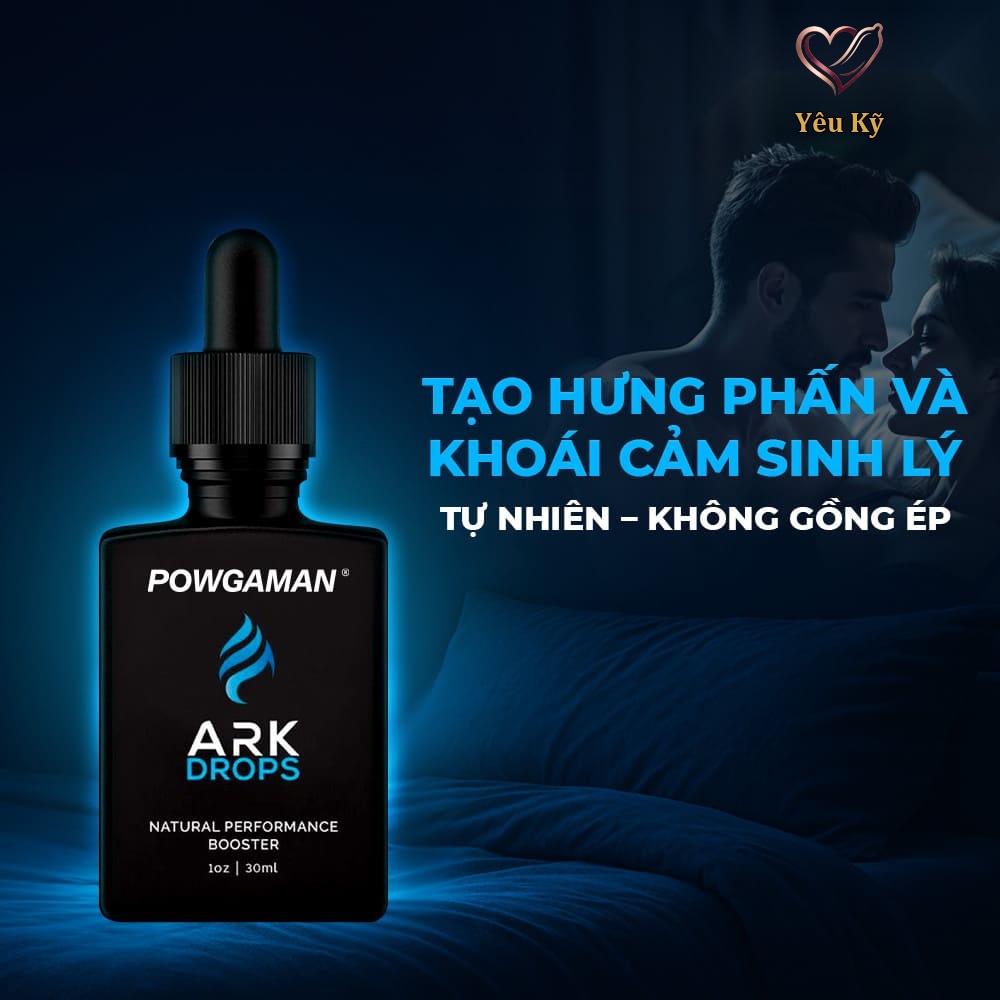 Tinh chất gia tăng cảm xúc Powgaman Ark Drops - Chai 30ml - Ảnh 3
