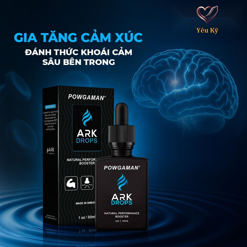 Tinh chất gia tăng cảm xúc Powgaman Ark Drops - Chai 30ml - Ảnh 4