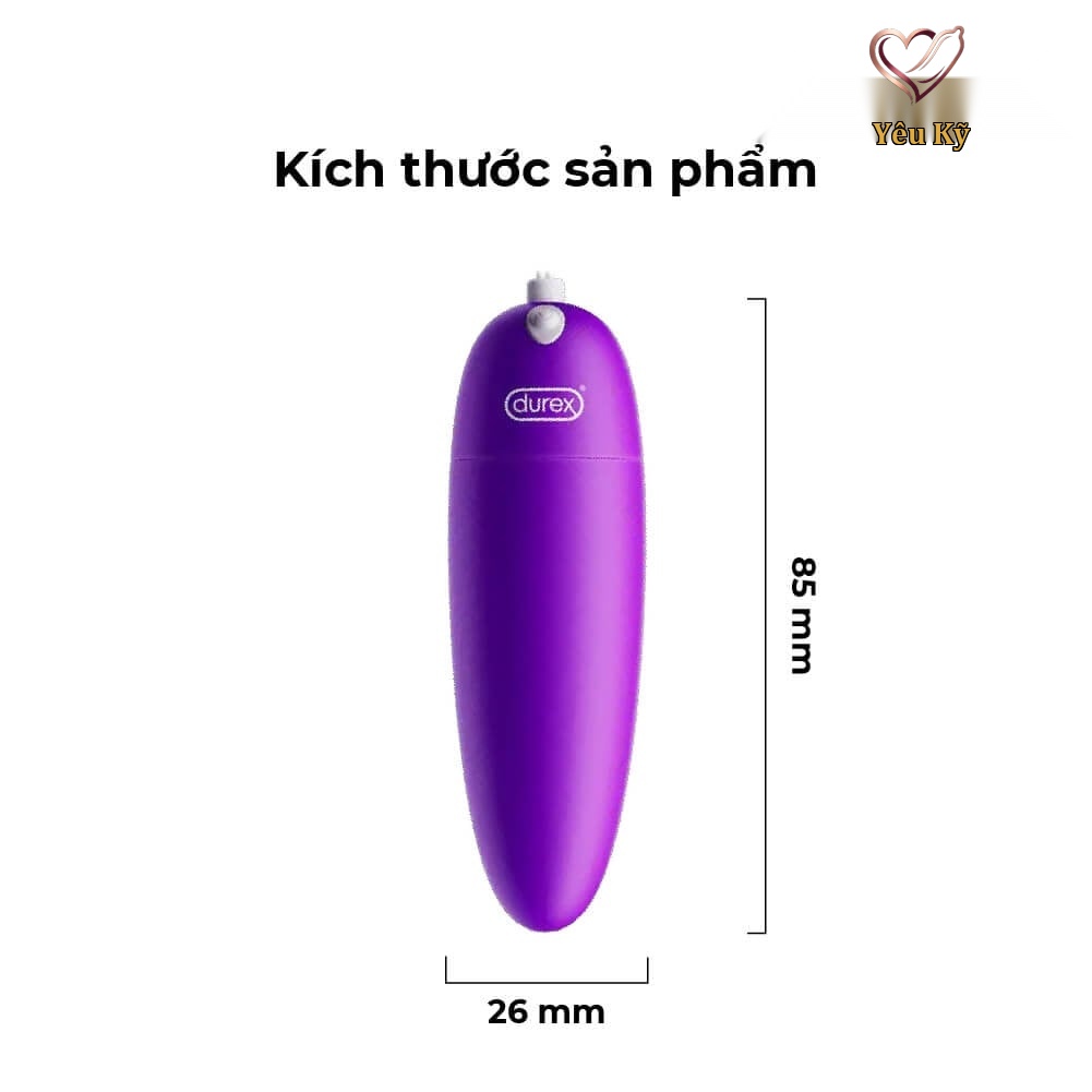 Trứng rung Durex S-Viber Bullet 15 - Ảnh 2