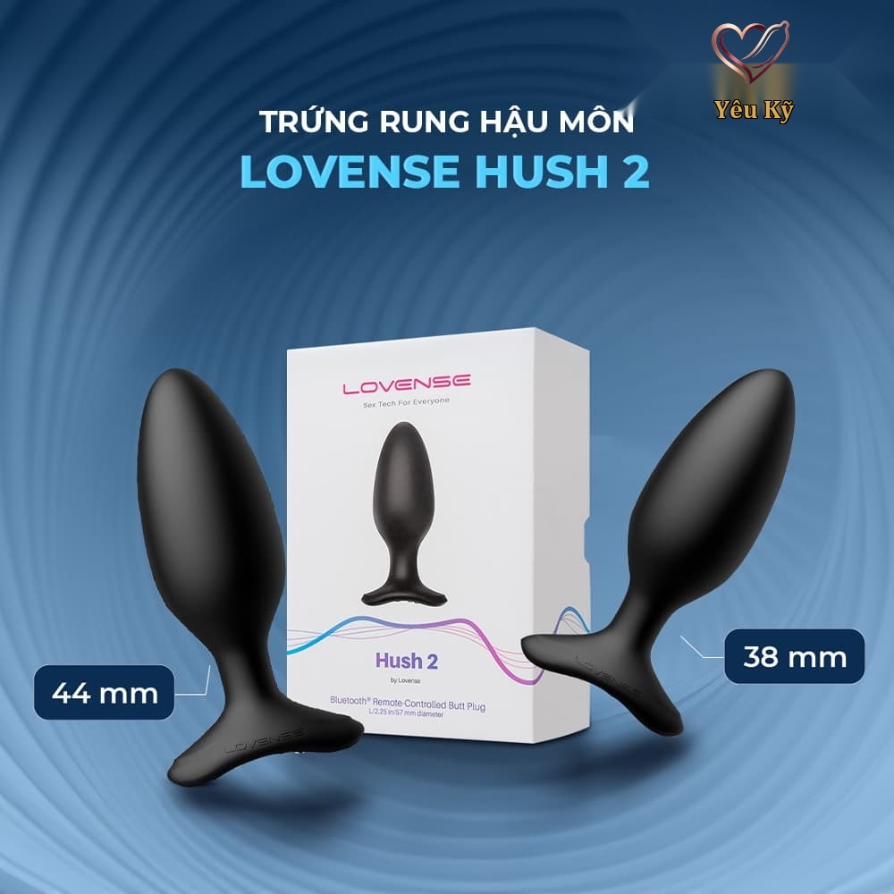 Trứng rung hậu môn Lovense Hush 2 - Ảnh 3