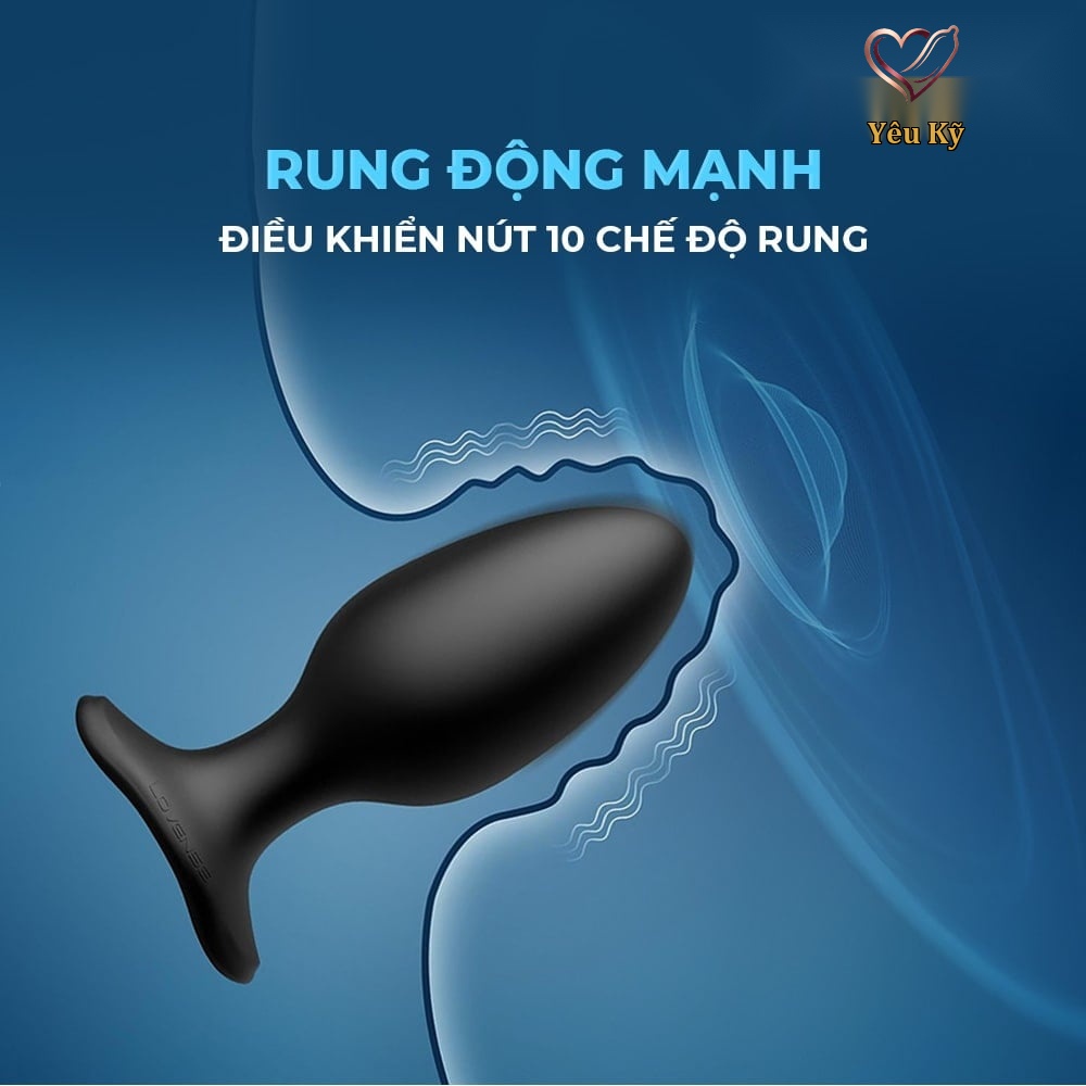 Trứng rung hậu môn Lovense Hush 2 - Ảnh 5