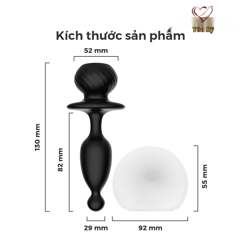 Trứng rung hậu môn đuôi thỏ Magic Motion Bunny - Ảnh 2