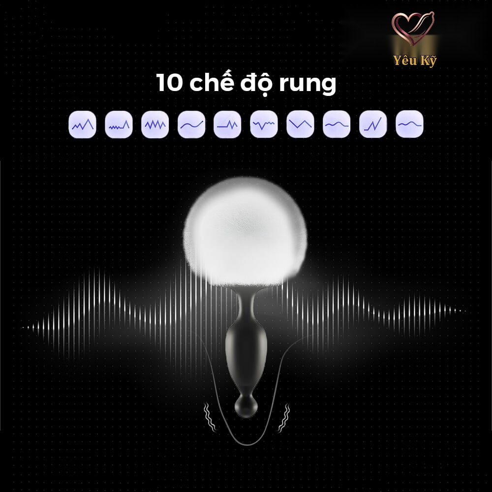 Trứng rung hậu môn đuôi thỏ Magic Motion Bunny - Ảnh 5