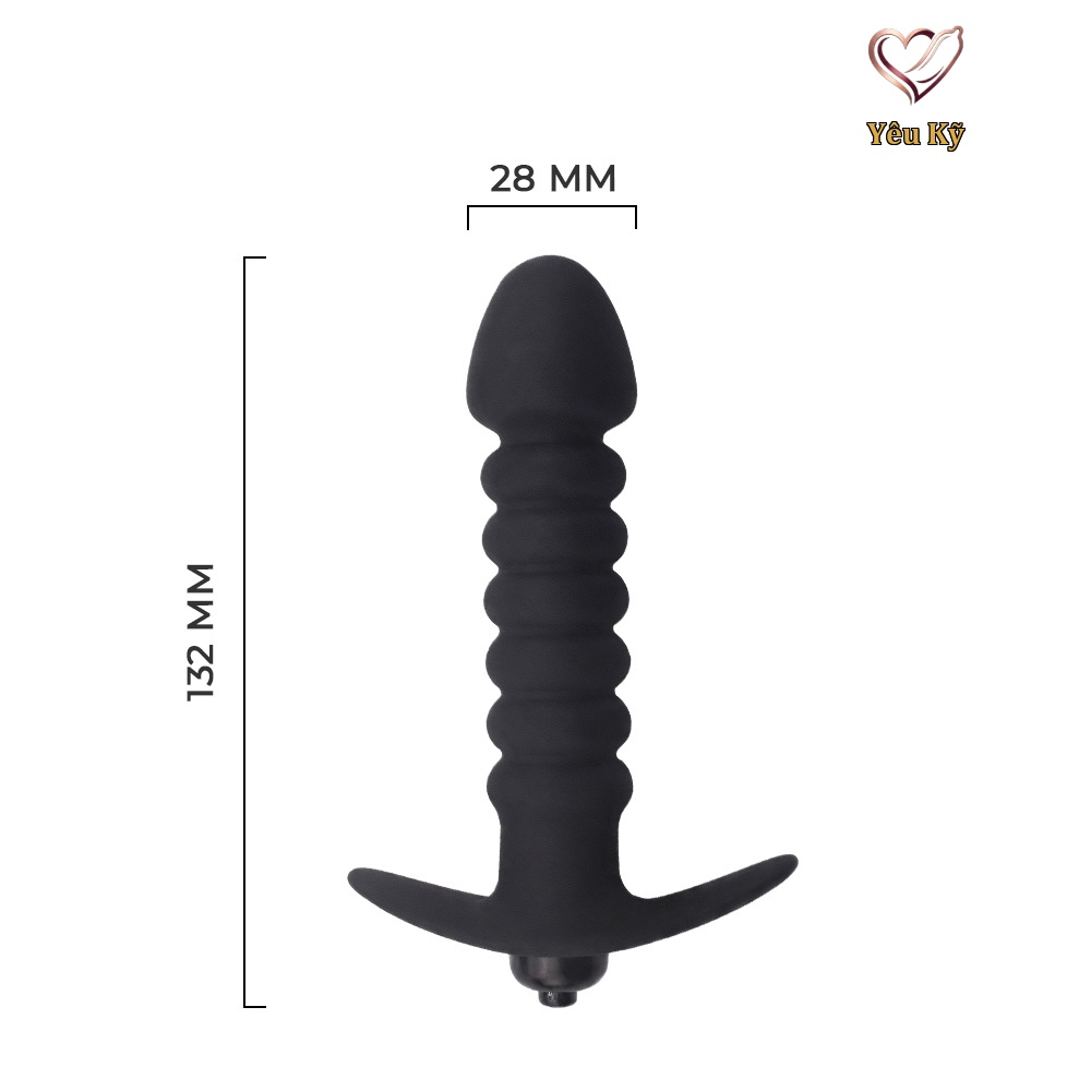 Trứng rung hậu môn Soft Rubber Vibrator - Ảnh 2