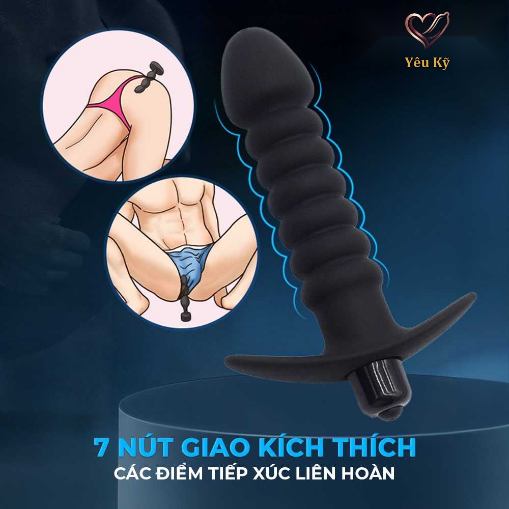 Trứng rung hậu môn Soft Rubber Vibrator - Ảnh 5