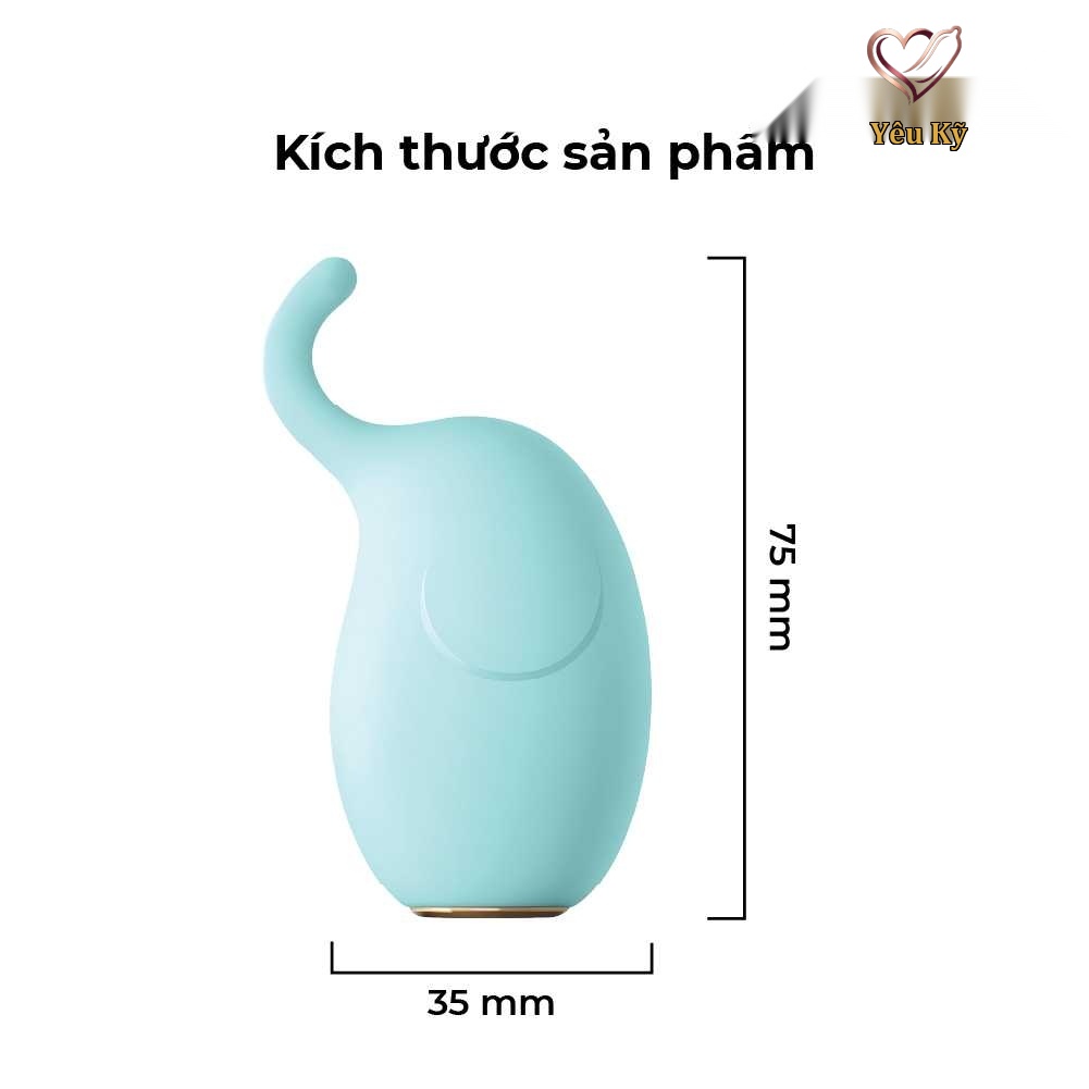 Trứng rung hình voi Shelly Play Elephant - Ảnh 2