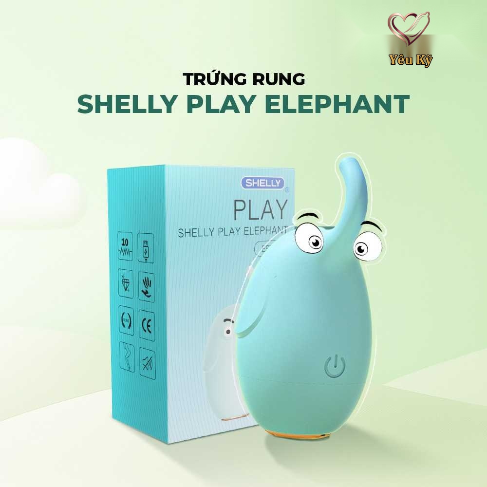 Trứng rung hình voi Shelly Play Elephant - Ảnh 3