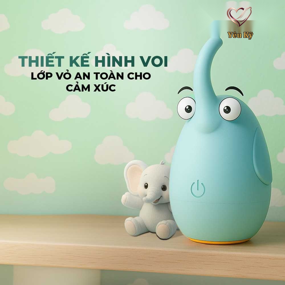 Trứng rung hình voi Shelly Play Elephant - Ảnh 4