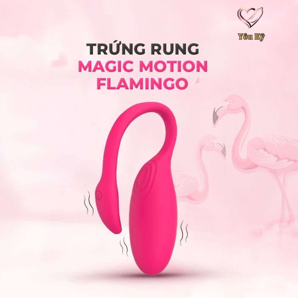 Trứng rung Magic Motion Flamingo - Ảnh 2