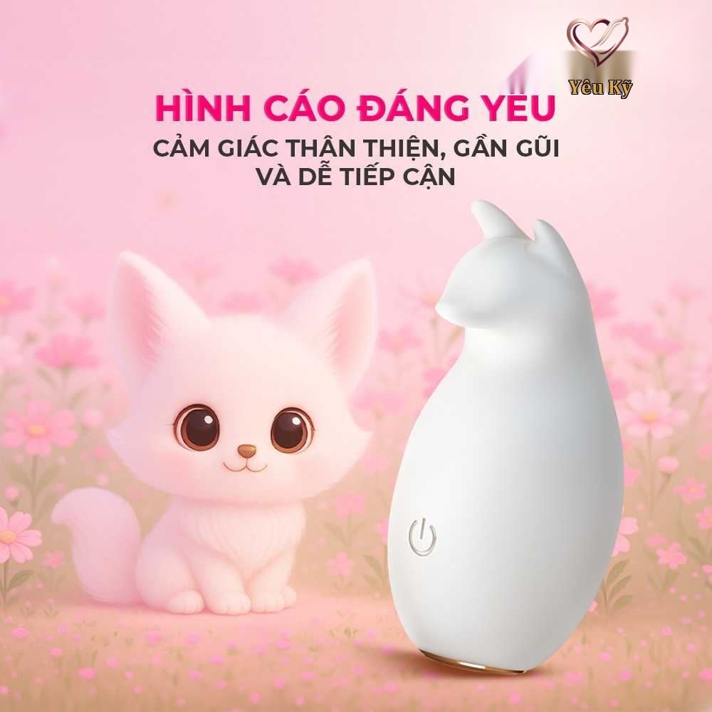 Trứng rung hình cáo Shelly Play Foxy - Ảnh 4
