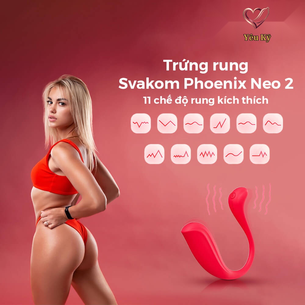 Trứng rung Svakom Phoenix Neo 2 - Ảnh 3