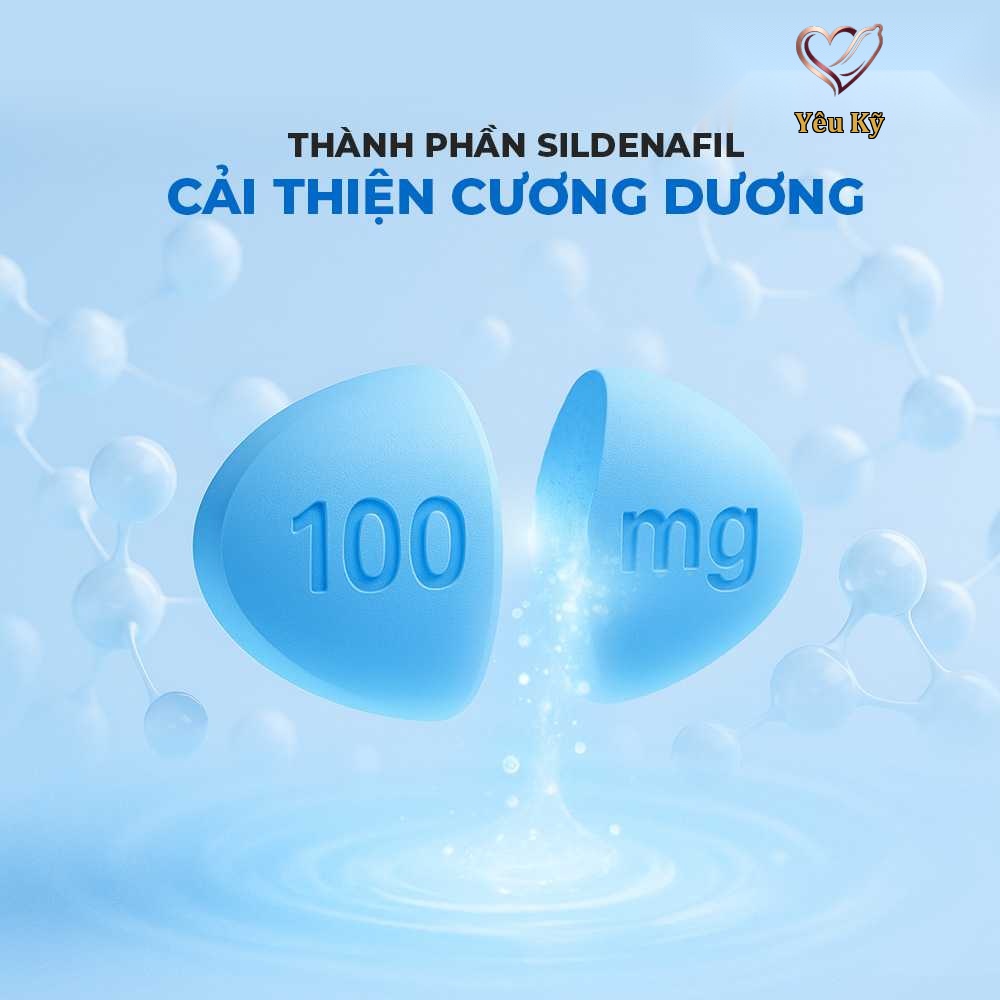 Viên uống hỗ trợ cương dương, tăng cường sinh lý Azodra 100mg - Hộp 4 viên - Ảnh 3
