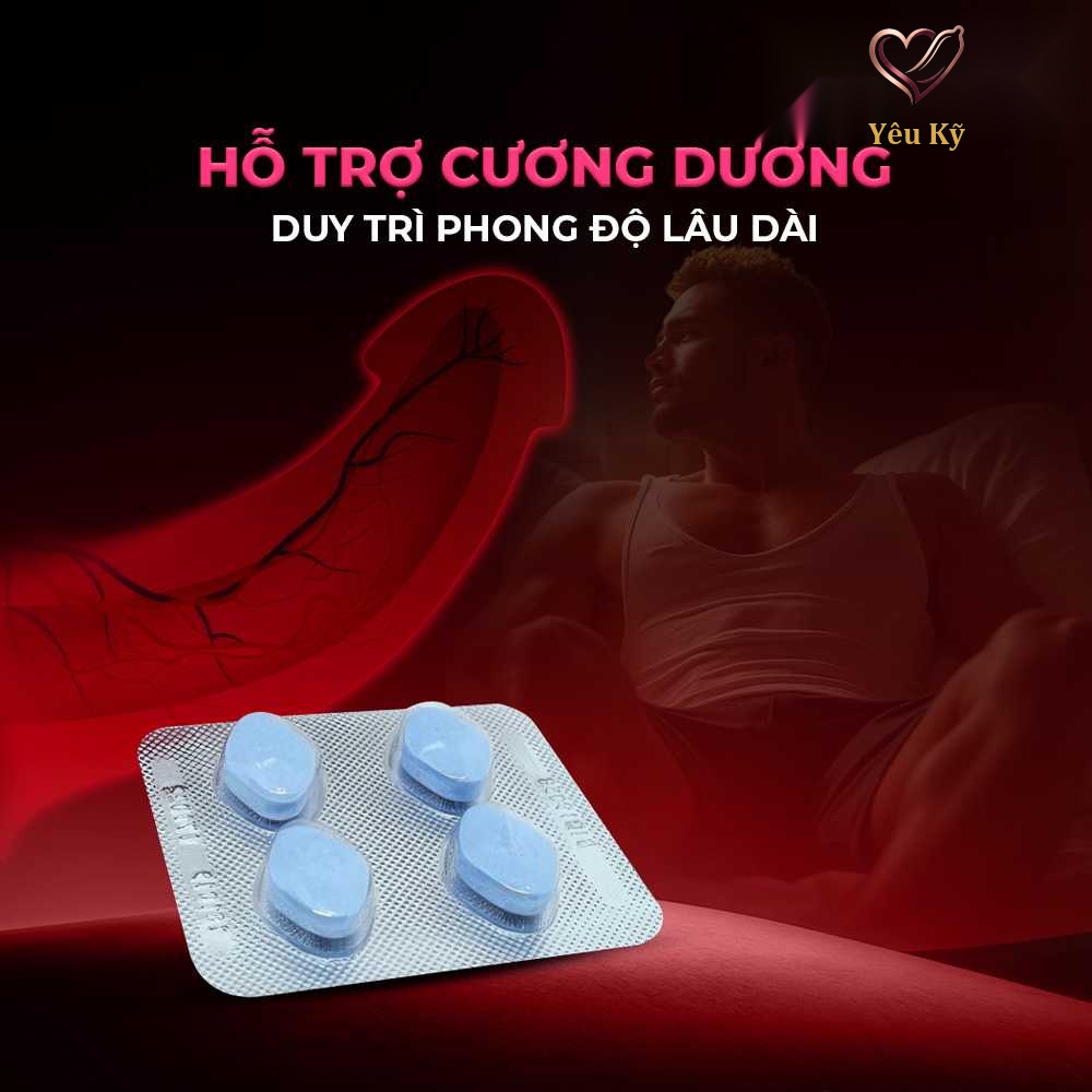 Viên uống hỗ trợ cương dương, tăng cường sinh lý Sife 100 - Hộp 4 viên - Ảnh 4