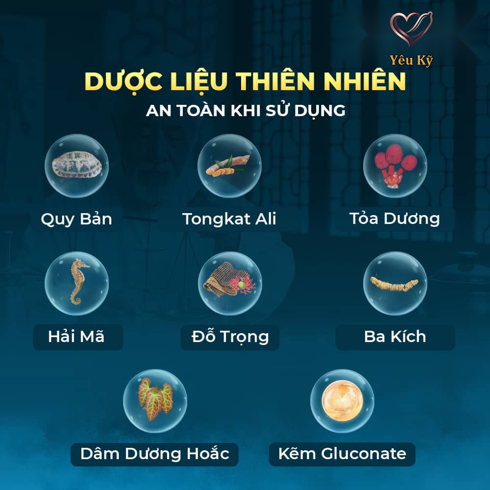 Viên uống tăng kích thước, kéo dài thời gian Powergra For Men (Super Gold Magic) - Hộp 10 viên - Ảnh 3