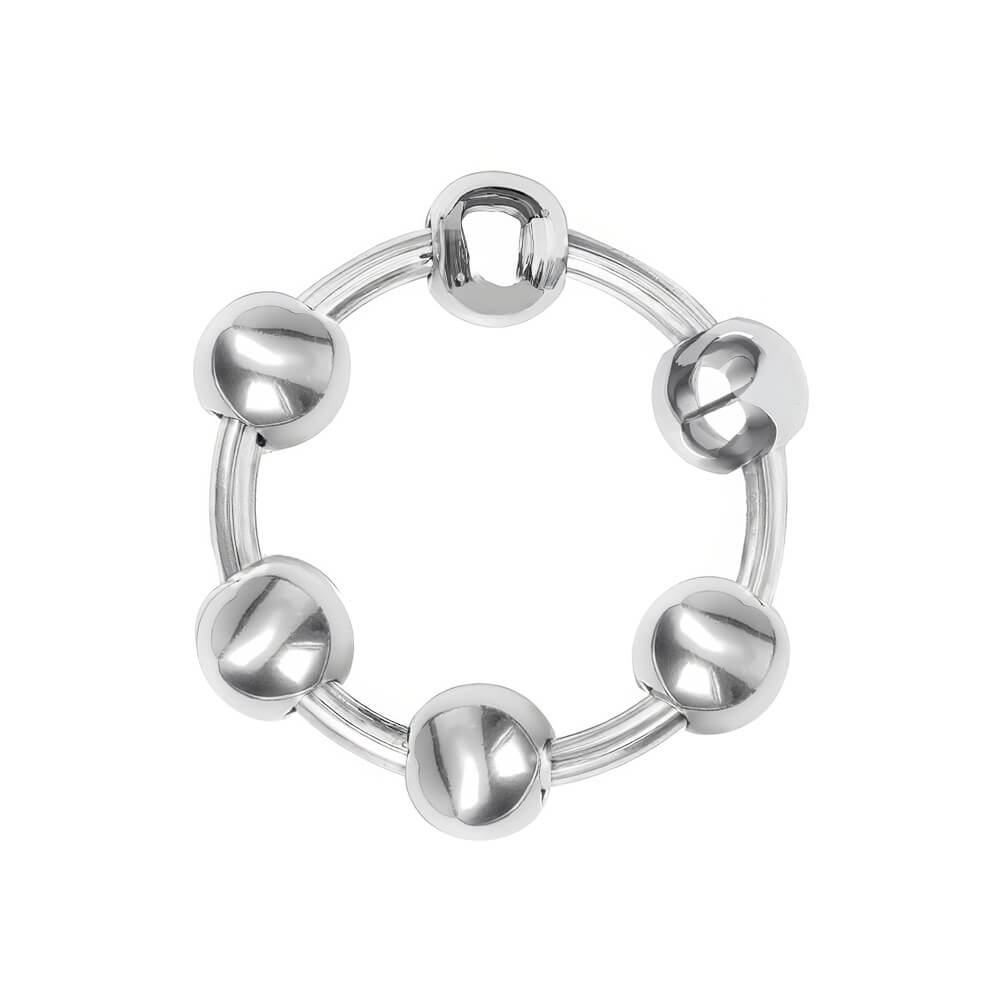 Vòng đeo kéo dài thời gian inox 6 bi - 1 cái