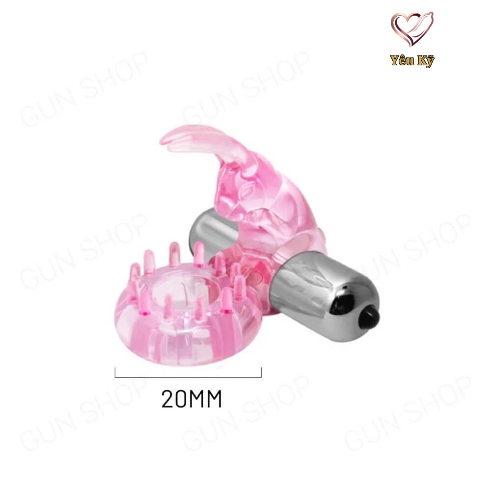 Vòng rung tăng khoái cảm Baile Love Rabbit - Ảnh 2