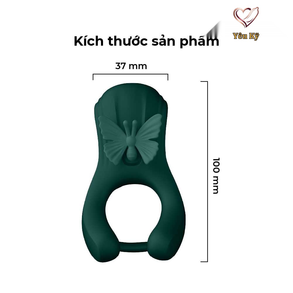 Vòng rung tăng khoái cảm Shelly Play Lustafly - Ảnh 2