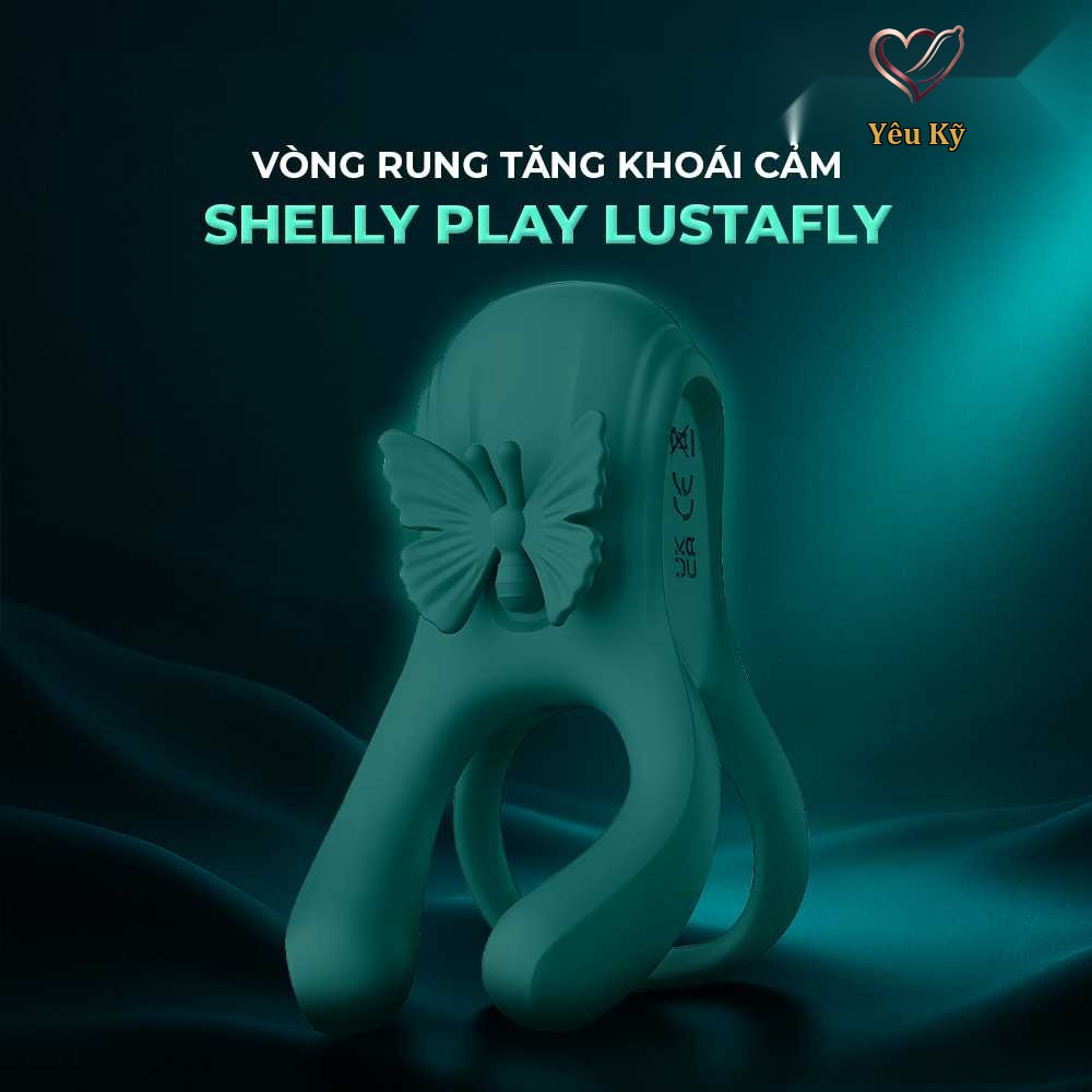 Vòng rung tăng khoái cảm Shelly Play Lustafly - Ảnh 3