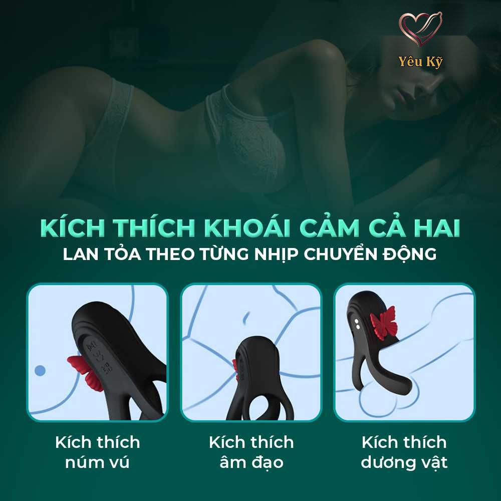 Vòng rung tăng khoái cảm Shelly Play Lustafly - Ảnh 4