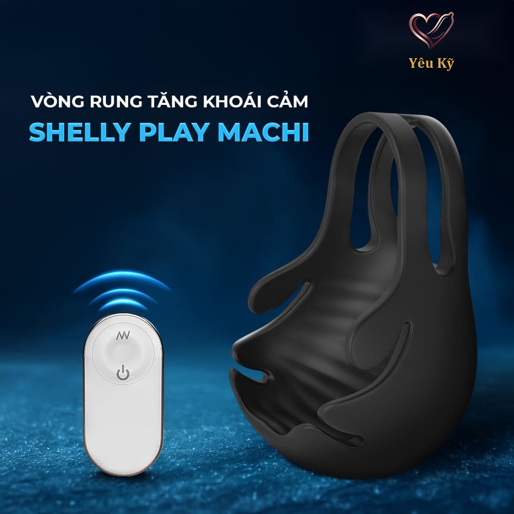 Vòng rung tăng khoái cảm Shelly Play Machi - Ảnh 3