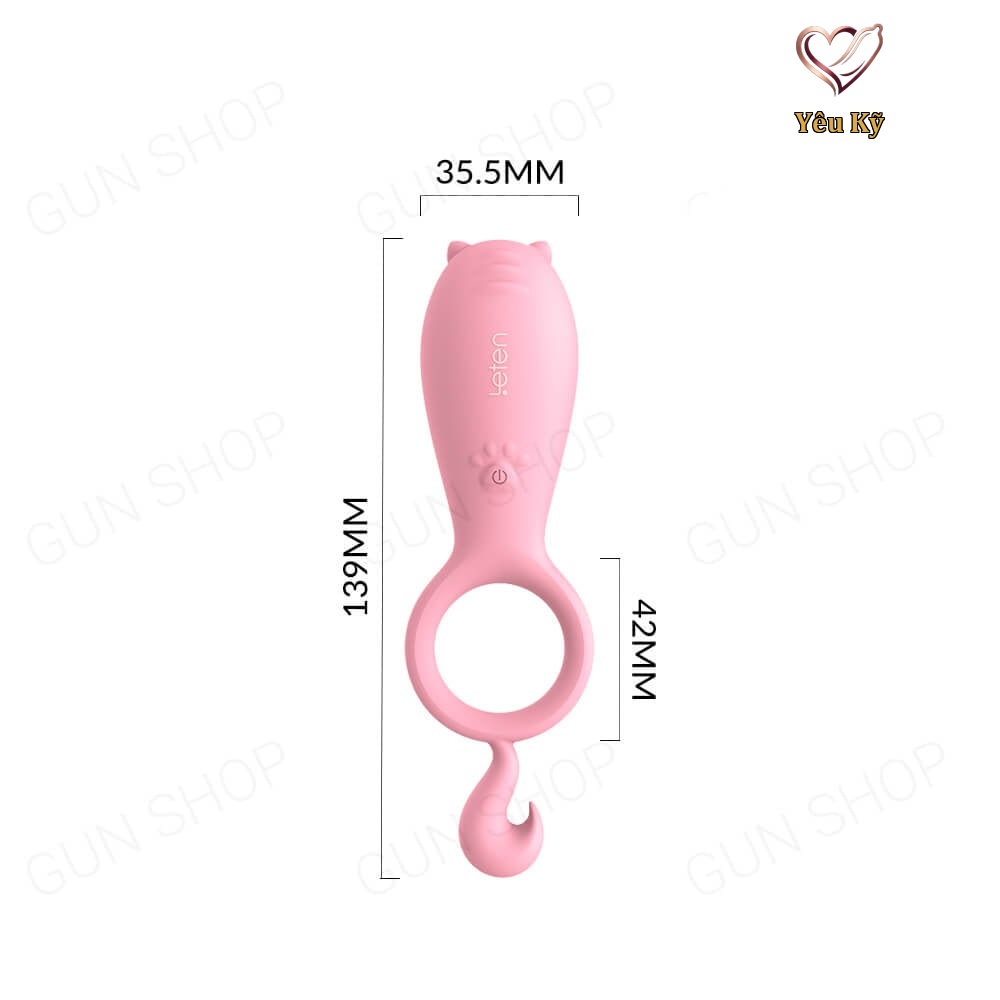 Vòng rung tăng khoái cảm Leten Wonderful - Ảnh 2