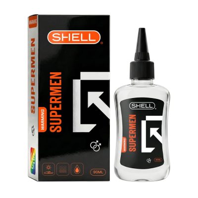 Gel bôi trơn hậu môn ấm nóng Shell Supermen Warming - Chai 90ml